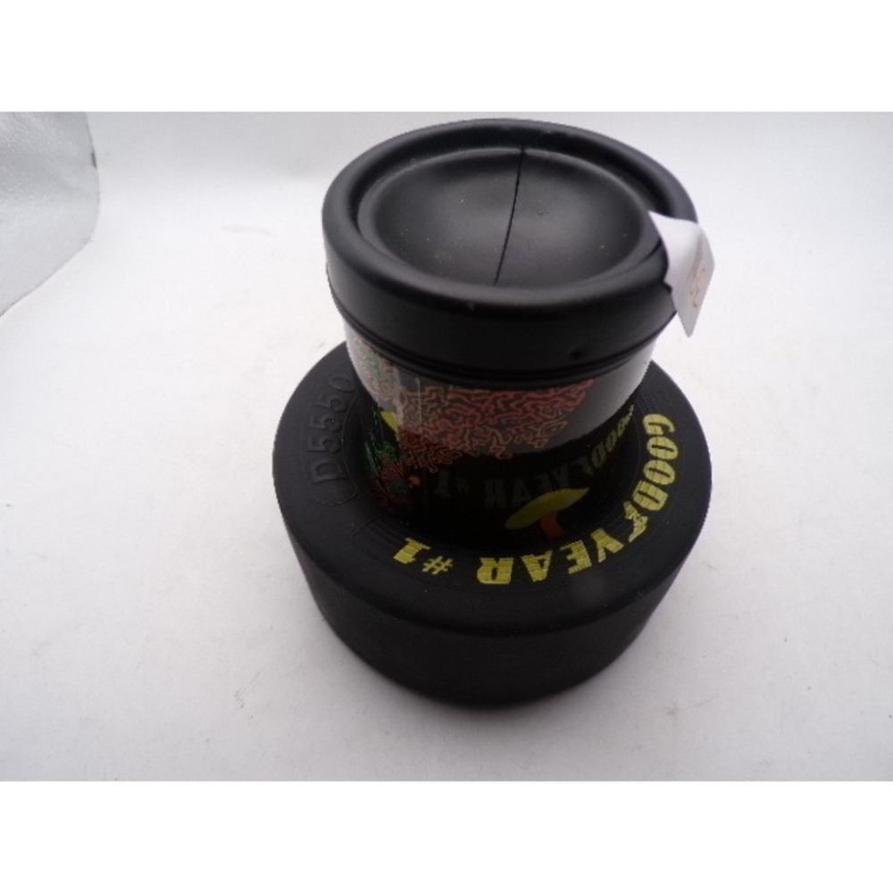 Vintage Goodyear Eagle #1 Racing Tire Coin Bank Black‎ D5550 Collectible